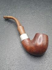 Vintage 1974 Peterson's Dublin Silver Collared Pipe 317 picture