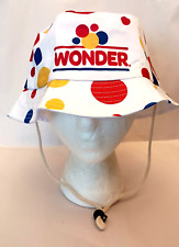 Classic Wonder Bread Colors Logo Bucket Cap Hat New Size LG picture