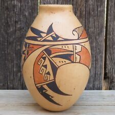 Native American -Authentic Hopi Pottery-Handmade Hopi Pot-Steven Mutz picture