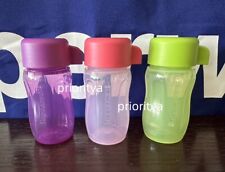 Tupperware Mini ECO Candy Snack Bottle 3oz / 90ml Set of 3 Purple Pink Green New picture