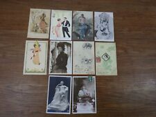 10 CPA Postcards Postcard Theme YOUNG WOMEN Young Women approx. 1900 (1) picture