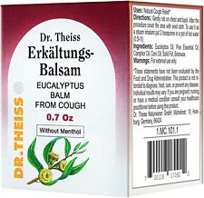 Over-the-Counter Mucoplant Eucalyptus Balm Ointment for Colds by Dr. Theiss 20g picture