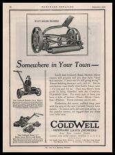 1926 Coldwell Newburgh New York Roller Hand Electric Gas Lawn Mowers Print Ad picture