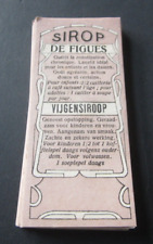 Wholesale Lot of 50 Old Vintage - SIROP DE FIGUES - Fig Syrup - European LABELS picture