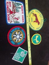 Lot Of 5 Vintage Boy Scouts BSA Patches  picture