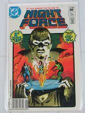 Night Force #1 Aug. 1982 DC Comics Newsstand picture