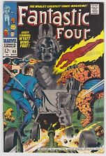 FANTASTIC FOUR #80 High-mid Grade 1968 1st TOMAZOOMA JACK KIRBY MARVEL COMIC picture