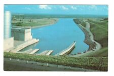 Garrison Dam Riverdale North Dakota Vintage Unused Postcard EB39 b picture