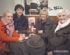 ABBINGTON, VENTHAM & SUE VERTUE - Sherlock GENUINE SIGNED AUTOGRAPHS picture
