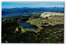 c1960 Beartooth Lake Butte Roadway Mountain Lake Red Lodge Vintage WY Postcard picture