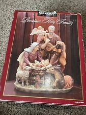 Kirkland Signature Porcelain Holy Family Christmas Nativity Figurine Large LNC picture
