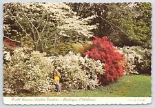 Muskogee Oklahoma~Honor Heights Park Azalea Gardens~Continental Postcard picture