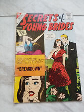 SECRETS of YOUNG BRIDES # 28 CHARLTON COMICS November 1961 picture