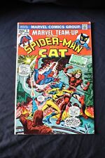 Marvel Team-Up #8, Good/Very Good -, 3.5 to 4.0, 1973, Spider-Man and The Cat picture
