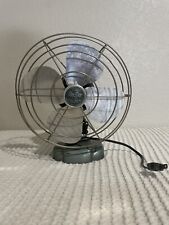 Vintage Rex Ray Art Deco Desk Electric Fan x-496 by Rexall Drugs | WORKS picture