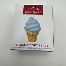 Hallmark Keepsake 2022 Sparkly Soft Serve Miniature Ornament picture