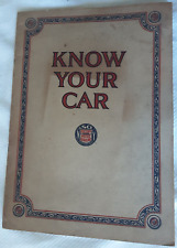 Socony Standard Oil 1928 'Know Your Car' Booklet | Antique Gas Collectible picture