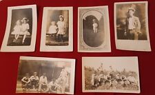 Lot of 6 Vintage RPPC Postcards Mixed Eras Posted and Unposted picture