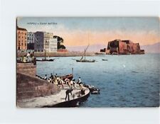Postcard Castel dell'Ovo Naples Italy picture