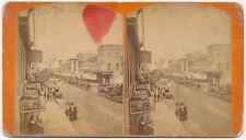 ILLINOIS SV - Rockford - Street Scene - JW Seccomb 1880s picture