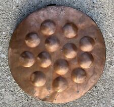 Vintage Copper Tin 13 Egg French Style Pan 15” picture