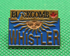 Whistler Blackcomb Ski Resort Canada Sun Ski Pin picture
