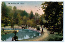1914 View of Reservoir Park Toronto Ontario Canada Unposted Antique Postcard picture