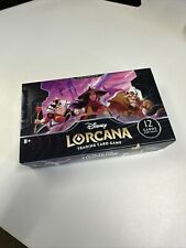 Disney Lorcana Rise Of The Floodborn - CM1 2023 - Sealed Booster Box First Print picture