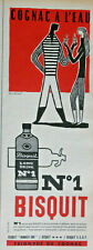 1957 WATER COGNAC LONG DRINK PRESS ADVERTISEMENT - GUY GEORGET picture