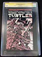 Teenage Mutant Ninja Turtles #1 CGC 9.4 SS 6th Print w/ HUGE Sketch back Cover picture