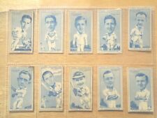 1950 Carreras  FAMOUS CRICKETERS cricket set 50 Tobacco Cigarette Turf cards  picture