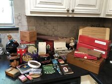 An Assorted Set of Used Vintage smoke Related Items. picture