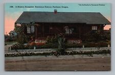 Bungalow Residence District Portland Oregon Postcard picture