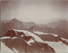 Italy, Aosta Valley, Grand Paradis, Vintage Print, circa 1895 Wine Print picture