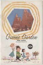1973 Queen's Garden Trail brochure; Flowers guide; Bryce Canyon NP Utah; Botany picture