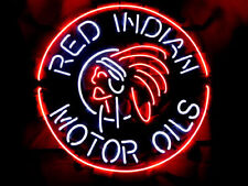 Red Indian Motor Oils Gasoline 24