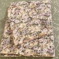 Vtg Martex Full Double Flat Sheet, Pillowcase NO Iron USA Granny Cottage Floral picture