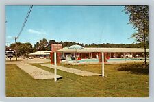 Park City KY, Parkland Motel Classic Cars, Antique Vintage Kentucky Postcard picture