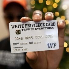 [BRAND NEW] W. Privilege Card | Novelty Joke Cards | Trump 2024 MAGA picture