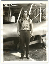 U.S.A., W.C. Tomlinson, Vintage Seaplane Racer.  15x2 Silver Print picture