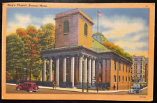 Vintage Postcard 1951 King's Chapel, Boston, Massachusetts (MA) picture