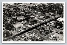 RPPC Birds Eye Aerial View Red Bluff California Real Photo P738 picture