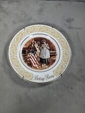 Betsy Ross Decorative Plate by Enoch Wedgwood Tunstall England for Avon 1973 picture