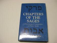 Chapters of the Sages: A Psychological Commentary on Pirkey Avoth by Reuven P. picture