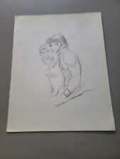 Marvel Comics Artist Billy Graham Original Art Sketch Signed Drawing 1970s RARE picture