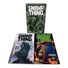 Swamp Thing 1 2 3 The Root of All Evil Trial by Fire Darker Genesis Lot Miller picture