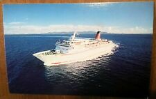 Cunard Line Limited M.V. Countess British Registry Postcard PC picture