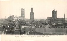 Panorama View of Castle of the Counts, Ghent Postcard (UNPOSTED). picture