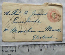 1852 envelope to Revd. Charles James, Morteon in Marsh, handstamps FE & Moreton picture