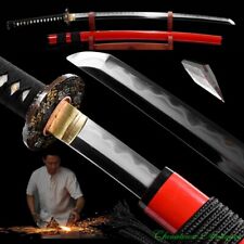Shihozume w Clay Tempered Japanese Samurai Katana Sword Hadori-polishing #1183 picture